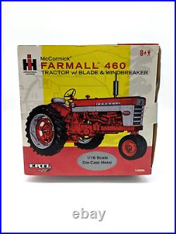 1/16 International Harvester Farmall 460 Tractor With Blade And Windbreaker