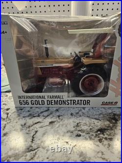 1/16 International Harvester Farmall 656 Gold Demonstrator Tractor Case IH