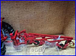 1/16 International Harvester Farmall 756 Tractor Narrow Front with 4-Bottom Plow