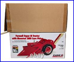 1/16 International Harvester Farmall Super M Tractor With 2MH Corn Picker 1/16 International Harvester Farmall Super M Tractor With 2MH Corn Picker