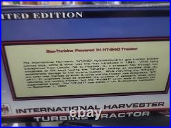 1/16 International Harvester HT-340 Turbine Tractor Resin by SpecCast Never Op