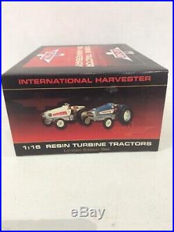 1/16 International Harvester Turbine Tractor 50th Anniversary Set By Ertl