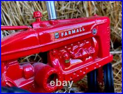 1/16 Scale Custom Built McCormick IH Farmall M Tractor Die-Cast Farm Toy