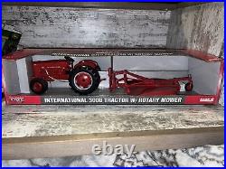 1/16 Scale International Harvester 300U Utility Tractor With Rotary Mower Ertl