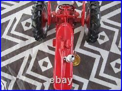 1/16 Scale McCormick Farmall Super M Precision #8 Tractor Ertl #4615 Box Wear