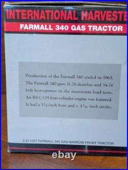 1/16 SpecCast Farmall 340 Gas Tractor withnarrow Front NOS international harvester