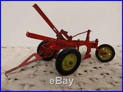 1/16 Vintage Farm Toy 1950's Eska JI Case Two Bottom Plow