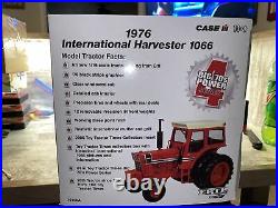 1/16th Scale International Harvester 1066 Tractor Toy Times Black Stripe Cab