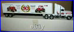 1/64 Ertl BINKLEY HURST Case 500 D & CIH 7130 Tractors Navistar Semi Truck Toy
