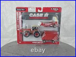 1/64 Ertl Case IH 3388 2+2 With Forage Harvester And Wagon NIP