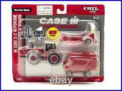 1/64 International Harvester 3388 2+2 Tractor With Forage Harvester & Wagon Set
