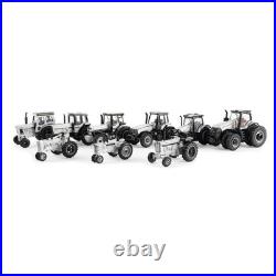 1/64 International Harvester 9 Piece Tractor Silver Chase Unit Set, 44226-Silver 1/64 International Harvester 9 Piece Tractor Silver Chase Unit Set, 44226-Silver
