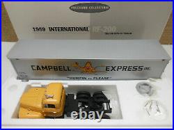 1st Gear Diecast 1959 International Campbell 66 Express Semi Tractor Trailer