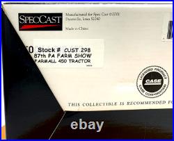 2003 ERTL Pa. Farm Show International Harvester 450 Farmall Tractor 1/16 Scale 2003 ERTL Pa. Farm Show International Harvester 450 Farmall Tractor 1/16 Scale