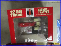 (2005) IH Farmall 1206 Toy Tractor 40th Anniversary 1/16 Scale, NIB