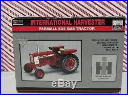 2005 SpecCast 1/16 IH International Harvester Farmall 504 Gas Tractor # ZDJ 190
