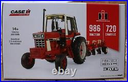 2024 ERTL 116 CASE IH International 986 Tractor with720 PLOW PRECISION NIB