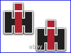 2X IH International Harvester Tractor Pair Vinyl Decals Choose Size 2-28