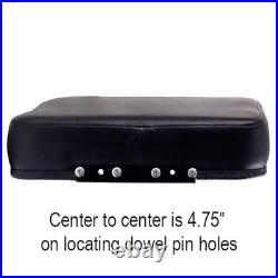 2 pc, Black Vinyl Cushion Set Fits Case-IH Tractor 3220 3230 385 395 4210