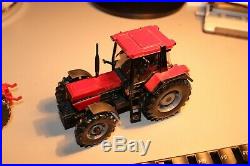 2 x scale model Britains 1/32 Tractor Case International 956 XL 1056 XL