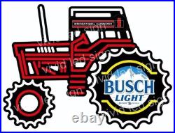 31 IH international Harvester Tractor Farm Beer LED Neon Sign Light With Dimmer