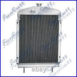 #351798R92 3 Row Radiator Fits Farmall International Harvester M MD Super M