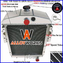 352629R92 3 Row Radiator For Farmall International Harvester Tractor M 357158R92