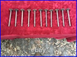 36 1930's International Harvester Case Farmall Tractor Intake/Exhaust Valves