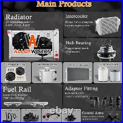 3-Row Aluminum Radiator Fits Farmall International M MD Super MTA 352629R92 OEM