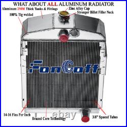 3-Row Radiator For Farmall International Harvester M MD Super M #351798R92 NEW