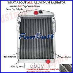 3 Row Radiator For Farmall International Harvester M MD Super M #351798R92 US