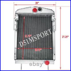 3 Row Radiator For Farmall International Harvester M MD Super M #351798R92 US