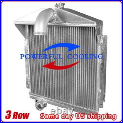 3-Row Radiator fit Farmall IH A Super A B BN Pressurized Only 58124DBX 358105R91