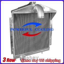 3-Row Radiator fit Farmall IH A Super A B BN Pressurized Only 58124DBX 358105R91
