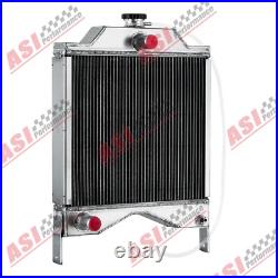 3 Rows Aluminum Radiator Fit CASE IH HARVESTER TRACTOR RADIATOR 1290 1294 1390