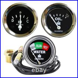 3-piece Gauge Set Fits Case/International Harvester Replaces 353868R91