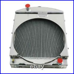 4 Row Aluminum Radiator For Case IH Models B275 B414 276 434 3041405R91 Tractor