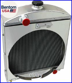 4 Row Aluminum Tractor Radiator Compatible with Case Case-Ih International Harve