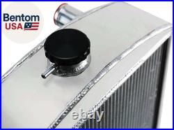 4 Row Aluminum Tractor Radiator Compatible with Case Case-Ih International Harve