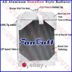 4 Row Radiator VTA2688 For Case International Harvester VAH VAC VAS VAO Models
