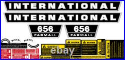 656 Farmall International Harvester Decal Set