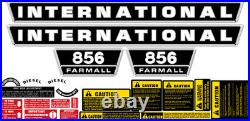 856 Farmall International Harvester Decal Set