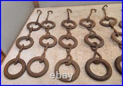 8 International Harvester tractor round chain links IH891 rare collectible lot