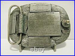Advance Steam Tractor Engine 14128 Belt Buckle 1997 McLouth Threshing Bee Rumely