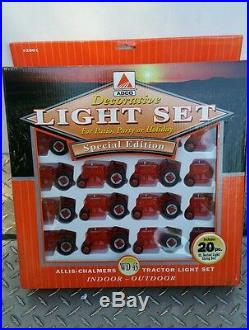 Agco allis chalmers wd45 Tractor Light Set 20 Light String nice new vhtf! Tree