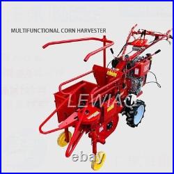 Agriculture Mini Corn Harvester Tractor Manual Maize Harvesting Machine Gasoline