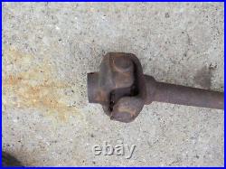 Allis Chalmers B AC Tractor transmission input drive shaft with knuckle