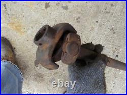 Allis Chalmers B AC Tractor transmission input drive shaft with knuckle