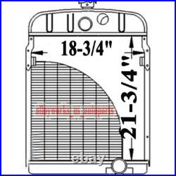 Aluminum Radiator for Farmall International Harvester M MD Super MTA Aluminum Radiator for Farmall International Harvester M MD Super MTA