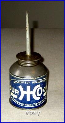 Antique Ihc International Harvester Oiler Can- Blue Label-farm Tractor- Rare